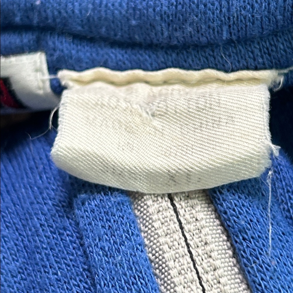 Vintage Main Event Gray & Royal Blue Zip-Up Track Jacket - Picture 5 of 8